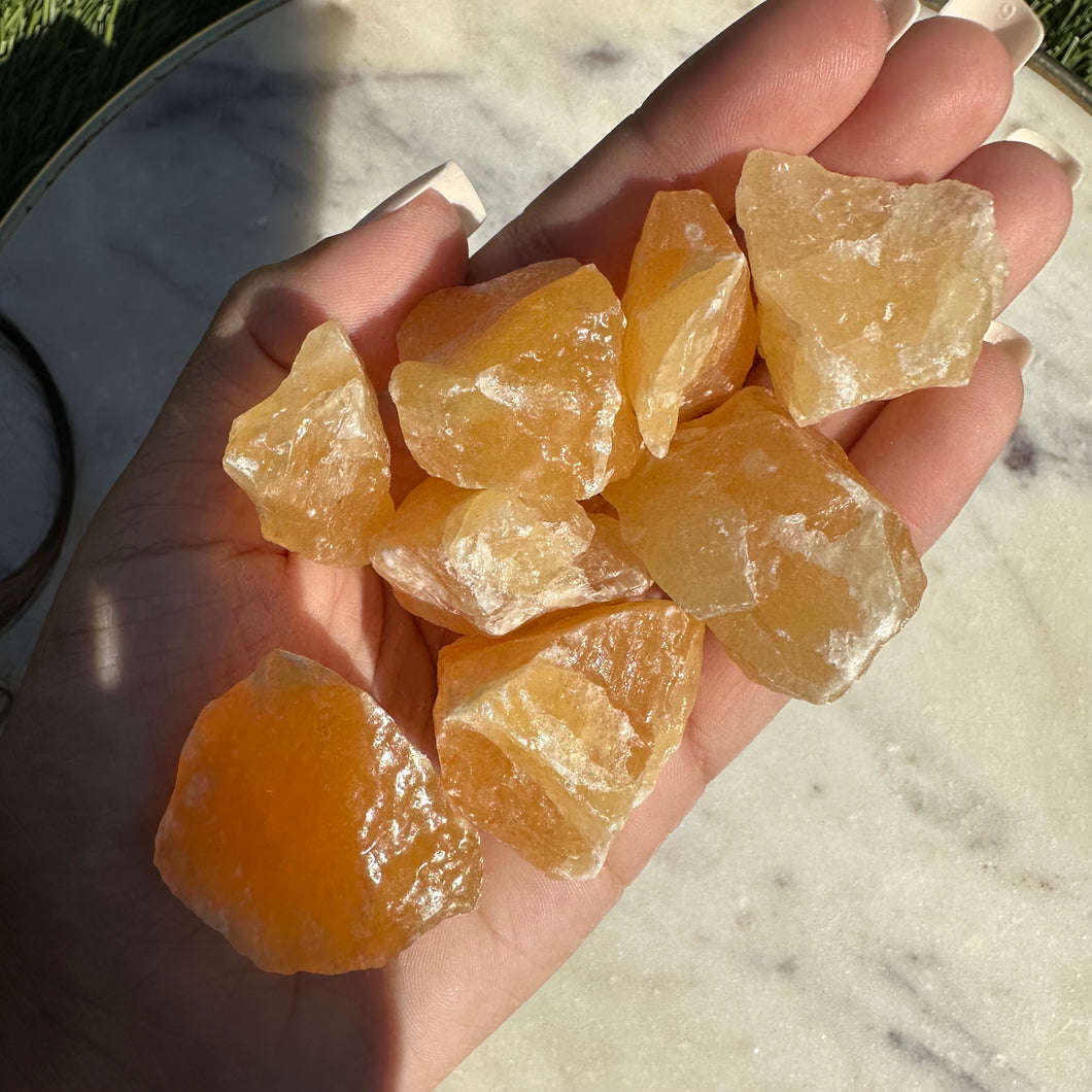 Orange Calcite