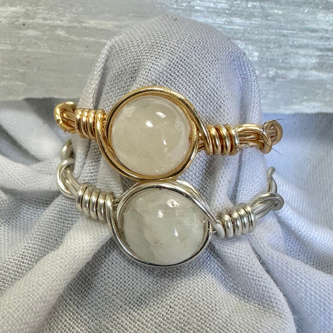 Selenite Ring